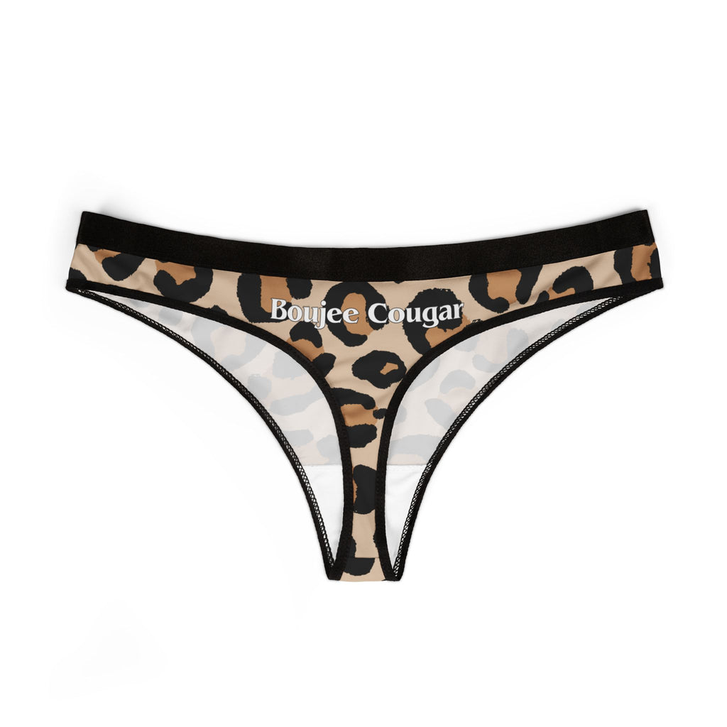 Trendy Leopard Print Women's Thongs, Cute Lingerie Gift, Stylish Underwear for Women, Boujee Cougar Vibe, Perfect for Everyday Wear, [...]