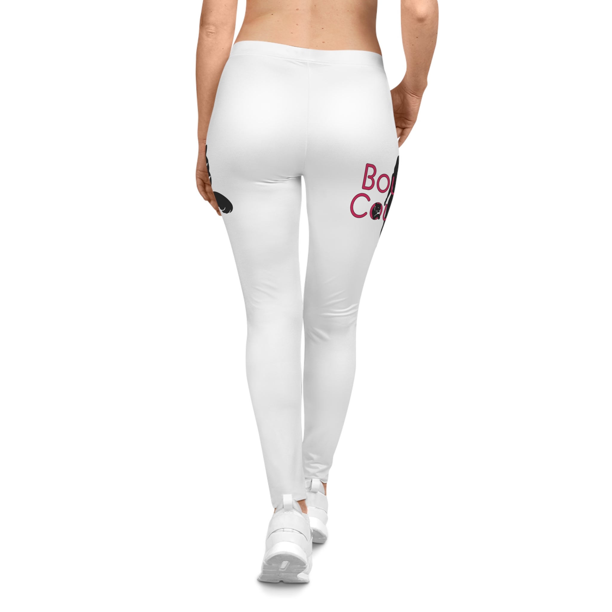 Cute Cat Print Women's Casual Leggings, Stylish Workout Pants, Everyday Fashion Leggings, Animal Lover Gifts, Comfortable Fitness Leggings