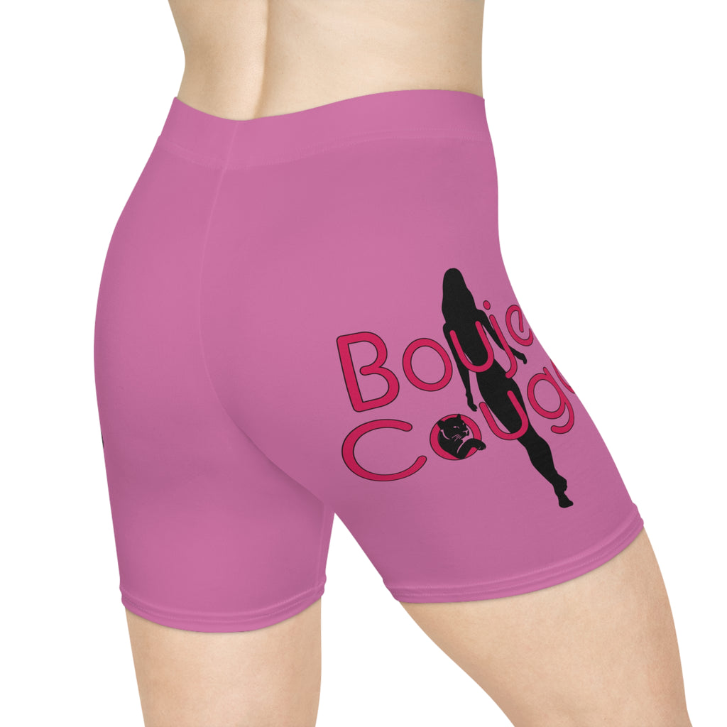 Pink Women's Biker Shorts - Fitness Wear, Casual Shorts, Activewear, Sporty Outfits, Summer Essentials