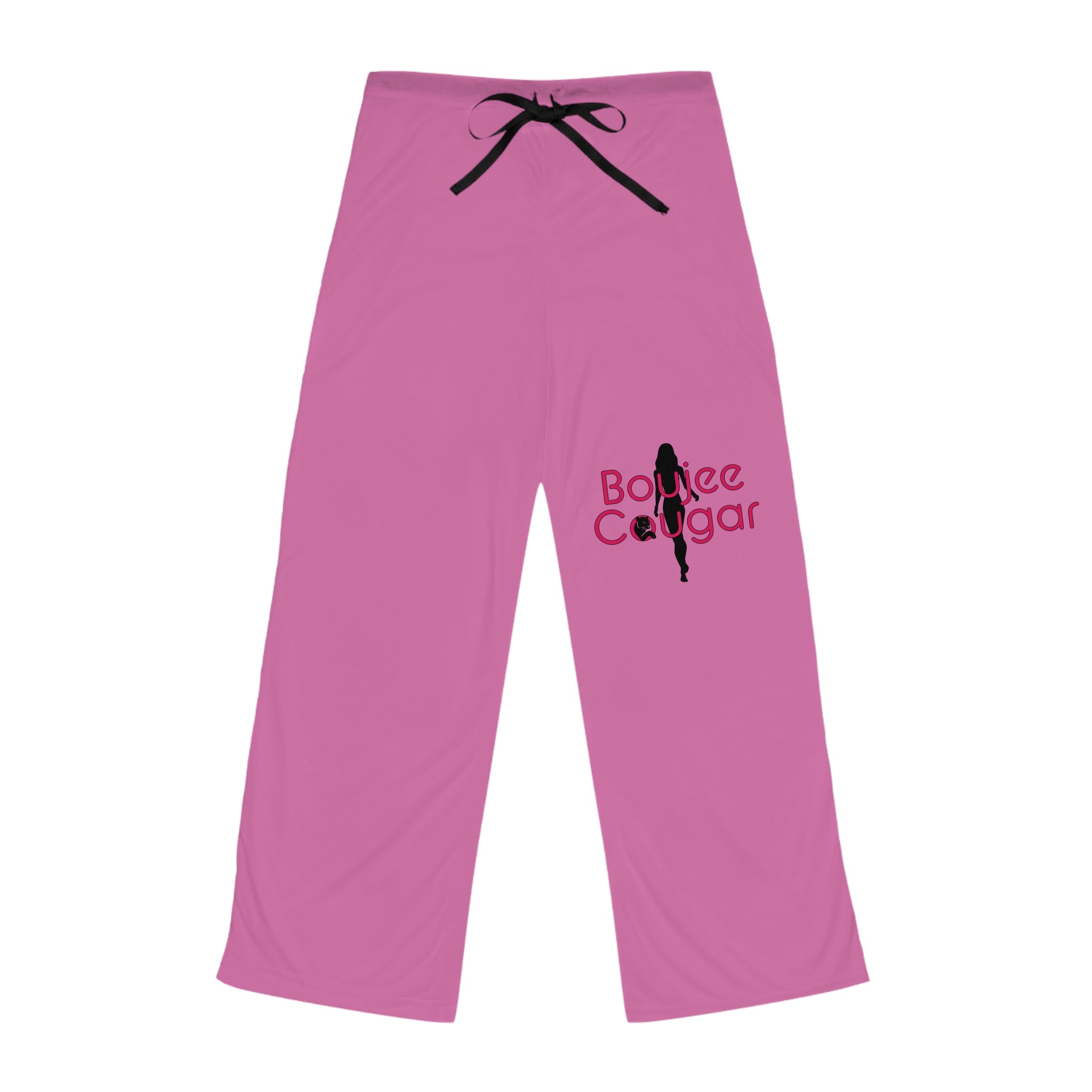 Boujee Cougar Pajama Pants - Comfortable Sleepwear for Relaxing Evenings, Perfect Gift for Birthdays & Self-Care Days, Loungewear