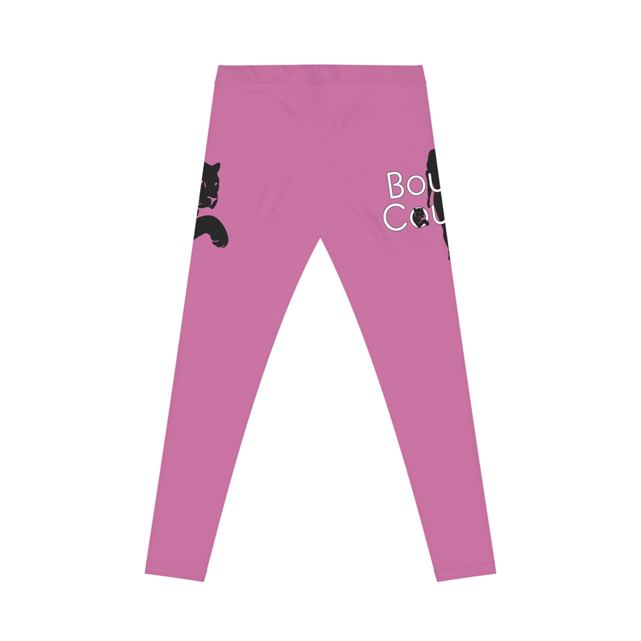 Fierce Cat Print Leggings, Trendy Activewear, Yoga Pants, Loungewear, Gift for Cat Lovers, Everyday Comfort