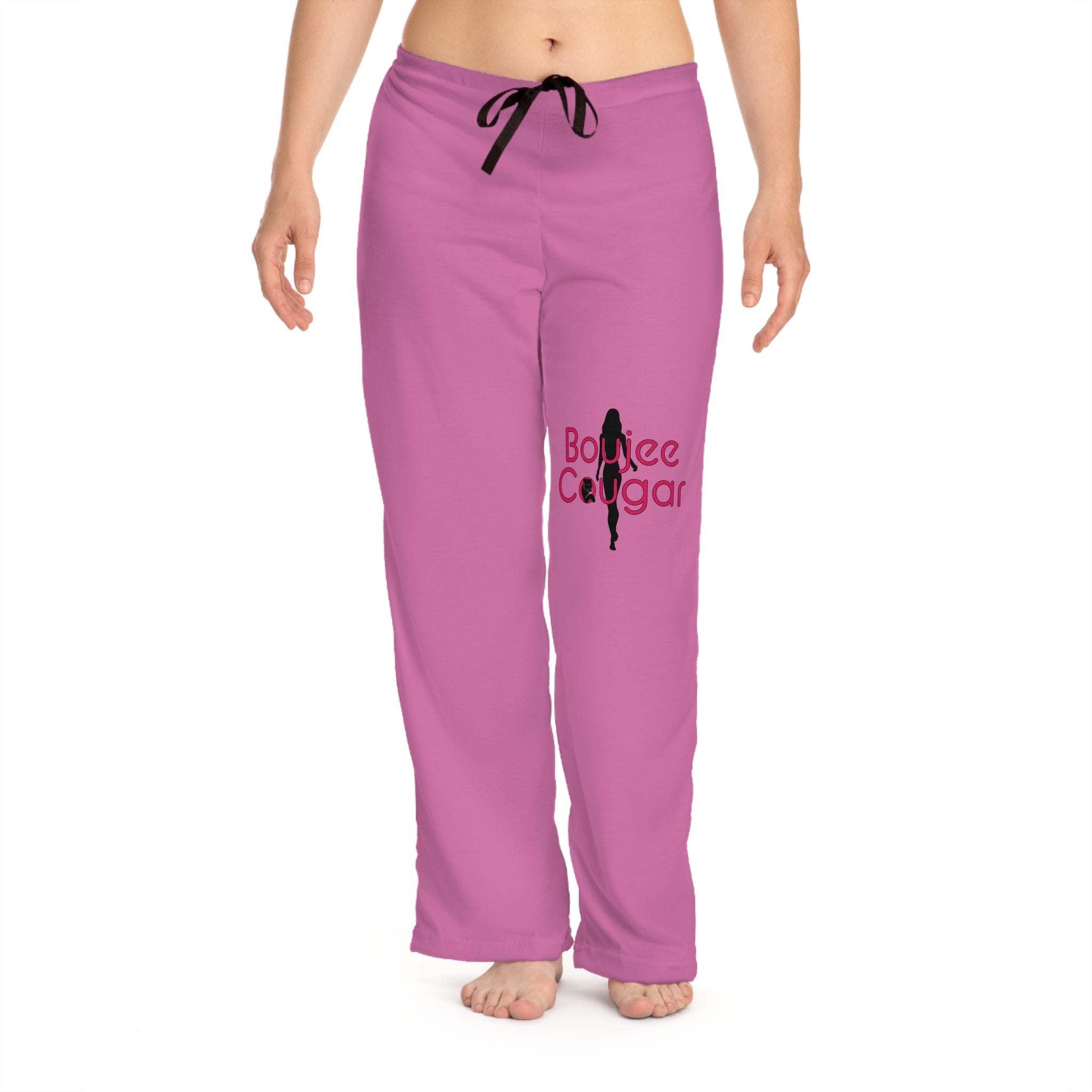 Boujee Cougar Pajama Pants - Comfortable Sleepwear for Relaxing Evenings, Perfect Gift for Birthdays & Self-Care Days, Loungewear