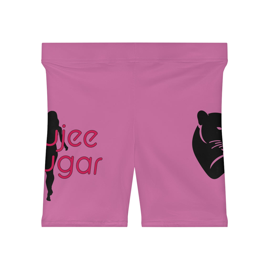 Pink Women's Biker Shorts - Fitness Wear, Casual Shorts, Activewear, Sporty Outfits, Summer Essentials