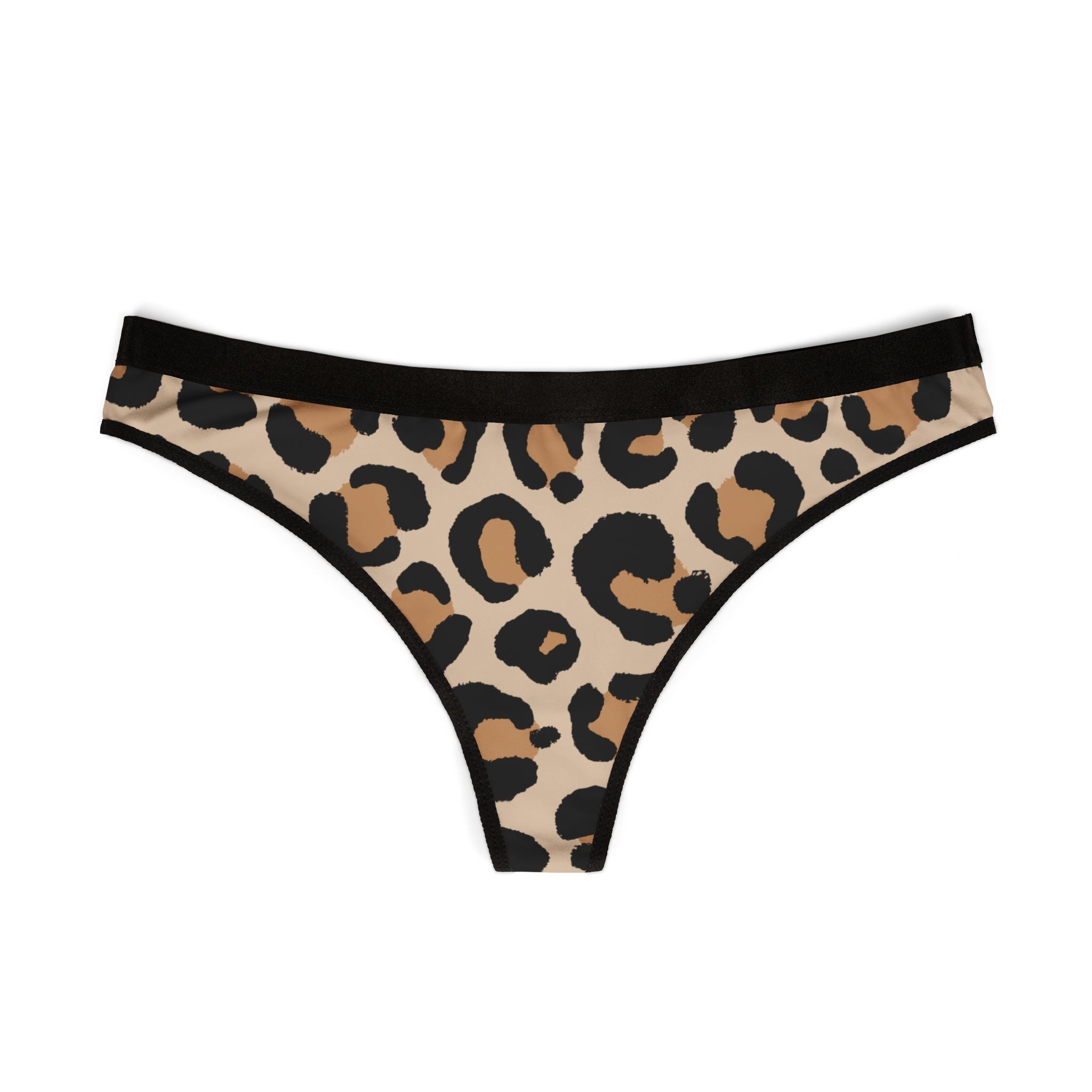 Trendy Leopard Print Women's Thongs, Cute Lingerie Gift, Stylish Underwear for Women, Boujee Cougar Vibe, Perfect for Everyday Wear, [...]