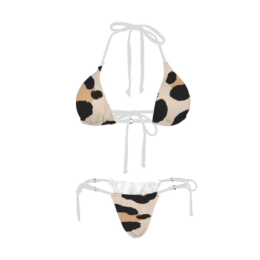 Baby Cougar Bikini Women's Halter String Bikini Set (1)