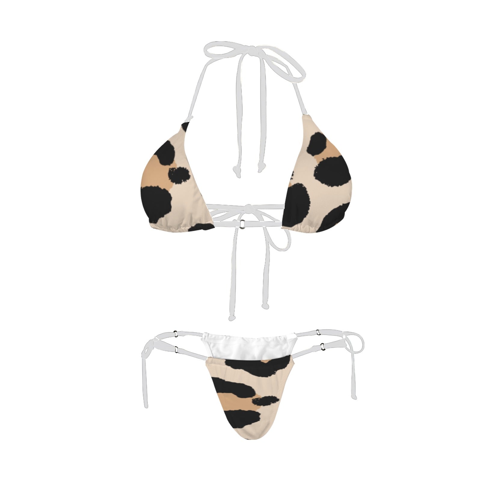 Baby Cougar Bikini Women's Halter String Bikini Set (1)